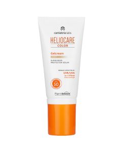 Heliocare Color Gelcream Sunscreen SPF 50 Light Хелиокер Тональный солнцезащитный гель-крем SPF 50 тон светлый для нормальной и сухой кожи 50 мл