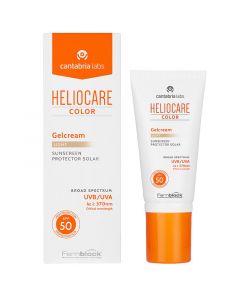 Heliocare Тональный солнцезащитный гель-крем для лица и тела с SPF50 (Color Gelcream Light SPF50 50 ml)