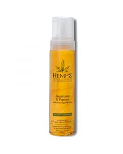 Hempz Sugarcane & Papaya Гель-мусс для душа Сахарный тростник и папайя (Herbal Foaming Body Wash 250 ml)