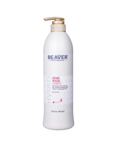 Beaver Hydro Repair Rescue Shampoo 5+++ Шампунь для секущихся волос, восстанавливающий 768 мл