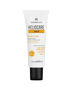 Heliocare 360 Fluid Cream Sunscreen SPF 50+ PA++++ IR HEVL Хелиокер Солнцезащитный крем-флюид SPF 50+ PA++++ IR HEVL 50 мл