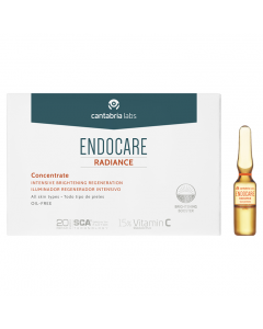 Endocare Radiance Регенерирующий омолаживающий концентрат с витамином С (C Pure Concentrate Brightening Antiaging DermaL Regenaration 14х1 мл)
