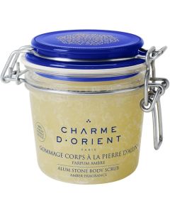 Charme D Orient Alum Stone Body Scrub Amber Fragrance Шарм де Ориент Гоммаж квасцовый с ароматом янтаря 300 мл