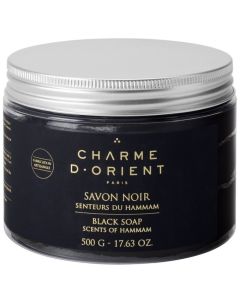 Charme D Orient Black Soap Scents Of Hammam Шарм де Ориент Мыло черное с ароматом эвкалипта 500 г