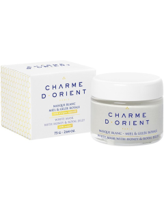 Charme D Orient White Mask With Honey & Royal Jelly 75 Шарм де Ориент Маска медовая Белые кристаллы 75 г