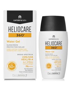 Heliocare 360 Солнцезащитный увлажняющий гель-флюид SPF50+ (Water Gel Sunscreen SPF50+ 50 ml)