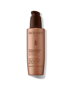 Sothys Солнцезащитный флюид для лица и тела SPF20 (Protective Fluid Face And Body SPF20 Moderate Protection UVA/UVB 150 ml)