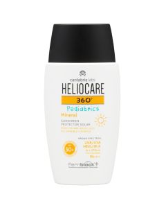 Heliocare 360 Pediatrics Mineral Sunscreen SPF 50+ PA++++ IR HEVL Хелиокер Минеральный фотопротектор для детей SPF 50+ PA++++ IR HEVL 50 мл