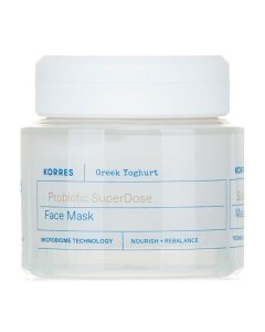 Korres Greek Yoghurt Probiotic Superdose Face Mask Коррес Маска для лица с пробиотиками и йогуртом 100 мл