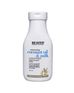 Beaver Coconut Oil & Milk Conditioner Кондиционер для волос с кокосовым маслом 350 мл