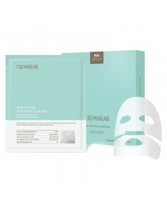 Cremorlab Aqua Tank Water-Full Mask Маска для лица интенсивно увлажняющая с морским коллагеном 5 шт
