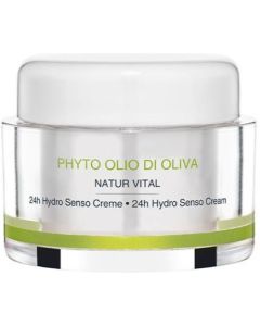 Dalton Phyto Olio di Oliva Hydro Senso Cream Natur Vital Далтон Увлажняющий оливковый крем 24 часа 