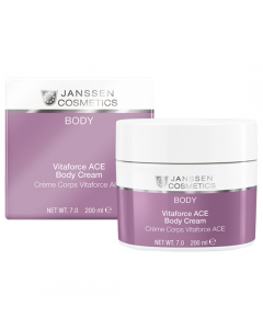 Janssen Body Насыщенный крем для тела с витаминами А, С и Е (Vitaforce ACE Body Cream 200 ml)