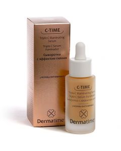 Dermatime C-Time Сыворотка с эффектом сияния - 3 формы витамина С (Triple-C Illuminating Serum 30 ml)
