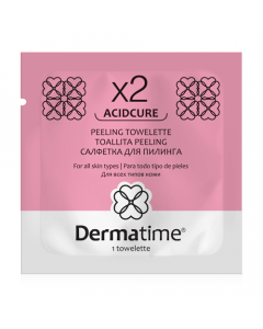 Dermatime Acidcure Салфетка для пилинга (X2 Peeling Towelette 3 шт)