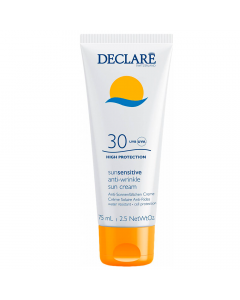 Declare Sun Sensitive Солнцезащитный крем SPF30 с омолаживающим действием (Anti-Wrinkle Sun Cream SPF30 75 ml)