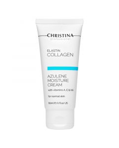 Christina Creams Кристина Увлажняющий азуленовый крем с коллагеном и эластином для нормальной кожи (Elastin Collagen Azulene Moisture Cream 60ml)