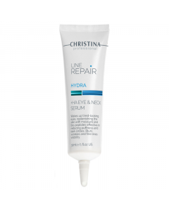 Christina Line Repair Hydra Кристина Сыворотка для кожи вокруг глаз и шеи с гиалуроновой кислотой (Ha Eye & Neck Serum 30 ml)