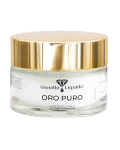Gioiello Liquido Oro Puro Crema Viso Pure Gold Face Cream 24h Крем для лица Чистое золото 24ч 50 мл