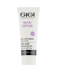 GiGi Nutri-Peptide Lactic Cream Джи Джи Крем пептидный с 10% молочной кислотой 50 мл