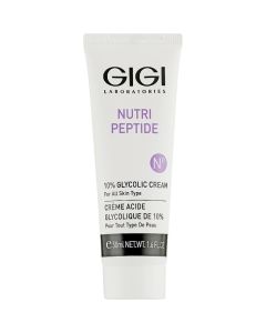 GiGi Nutri-Peptide Glycolic Cream Джи Джи Пептидный крем с 10% гликолевой кислотой 50 мл