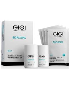GiGi Bioplasma Mini Kit Мини-набор из 4 продуктов Азелаиновый пилинг 30 мл + Восстанавливающая сыворотка 30 мл + Омолаживающая маска 2х20 г + Активизирующая маска 2х20 г