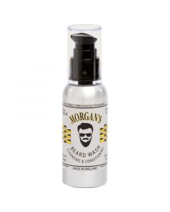 Morgans Pomade Шампунь для бороды с аргановым маслом (Beard Wash Cleansing & Conditioning 100 ml)