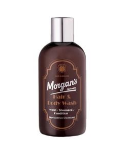 Morgans Pomade Бессульфатный шампунь для волос и тела (Hair & Body Wash 250 ml)