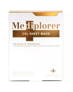 Medion Mediplorer CO2 Sheet Mask Медиплорер Тканевая маска для лица СО2 5 шт