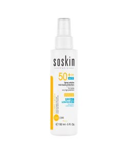 Soskin Sun Spray Very High Protection SPF 50+ PA++++ Low-Tox Солнцезащитный спрей для лица и тела SPF 50+ PA++++ 150 мл