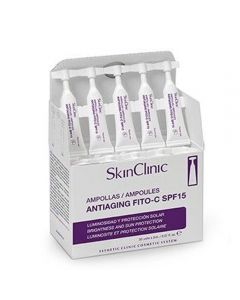 SkinClinic Анти-возрaстной фито-коктейль с витамином С SPF15 (Antiaging Fito-C SPF15 10х2 ml)