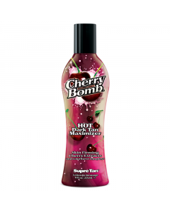 Supre Tan Cherry Bomb Hot Dark Tanning Maximizer Крем-лосьон активатор загара с тингл-эффектом без бронзаторов 235 мл