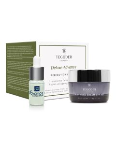 Tegoder Deluxe Advance Perfection Age 50+ Тегор Комплекс препаратов для сухой/чувствительной кожи Концентрат 5 мл + Крем 50 мл