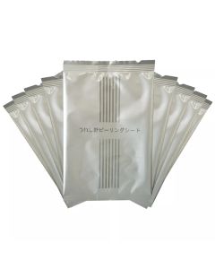 Ureshino Peeling Sheet Урэсино Пилинговые очищающие салфетки для кожи лица и тела c AHA-кислотами 10 x 7 мл