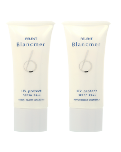 Relent Blancmer Солнцезащитный крем для лица SPF 20 PA++ Релент (UV Protect SPF 20 PA++ 2x20 g)